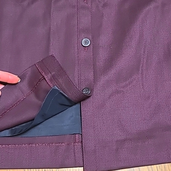 QL2 midi dark purple skirt - Picture 3 of 8